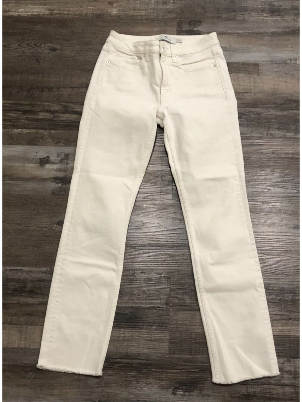 Vineyard Vines High Rise Skinny Jeans White Size 24" Waist 24x27